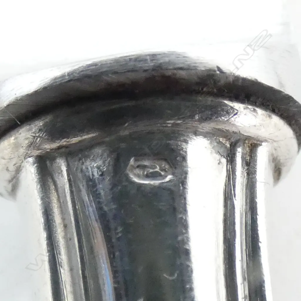 AUSTRIAN 800 SILVER HANDLED 6 DINNER KNIVES MAKER ALEXANDER STURM TOTAL WIEGHT 500GMS Image 1++