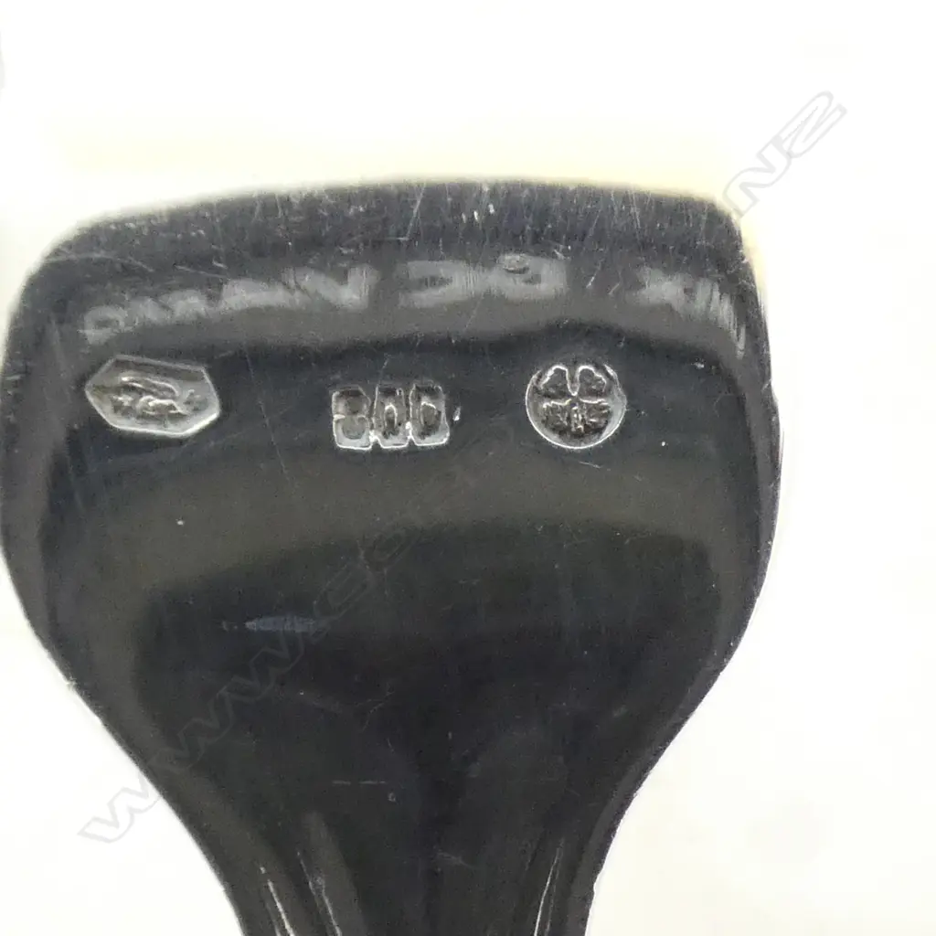 AUSTIRIAN 800 SILVER SERVING FORK MAKER ALEXANDER STURM 47.3GMS Image 1++