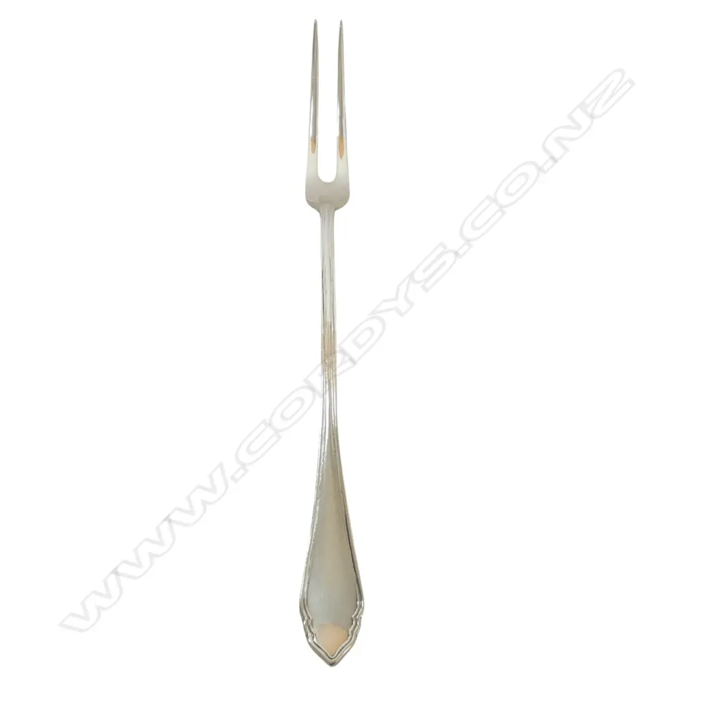 AUSTIRIAN 800 SILVER SERVING FORK MAKER ALEXANDER STURM 47.3GMS Image 1++