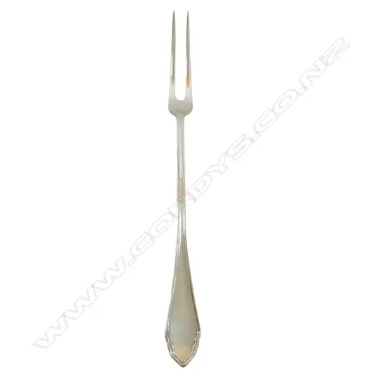 AUSTIRIAN 800 SILVER SERVING FORK MAKER ALEXANDER STURM 47.3GMS