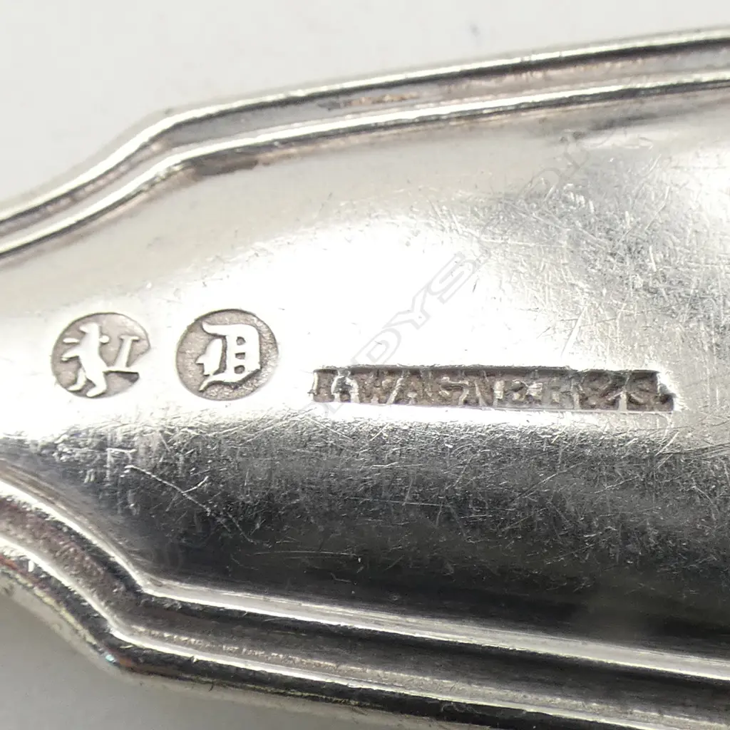 8 I. WAGNER & SONS SILVER FIDDLE & THREAD DINNER FORKS 582gms Image 1++