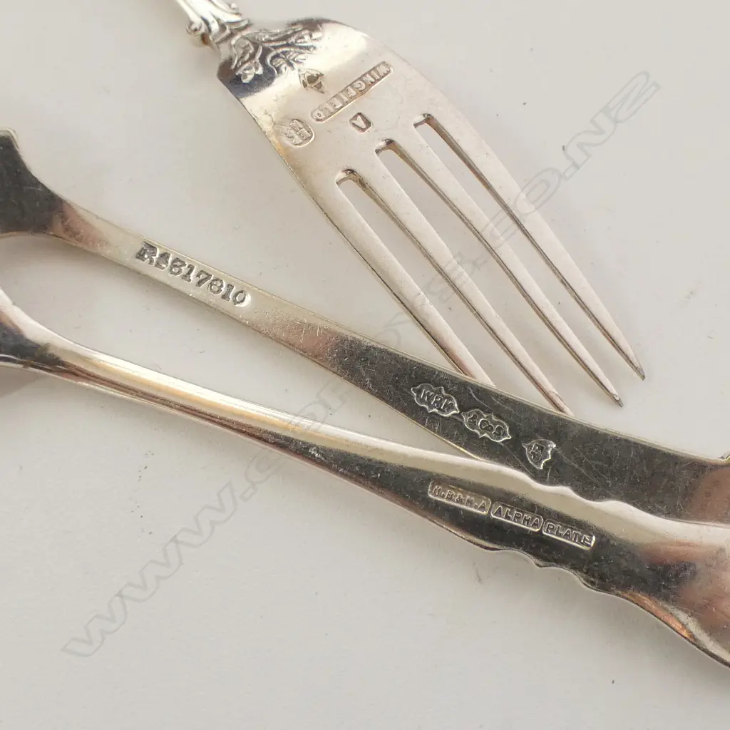 2 BOXES CUTLERY; 12 PCE FISH SET + ASST. EP Image 1++