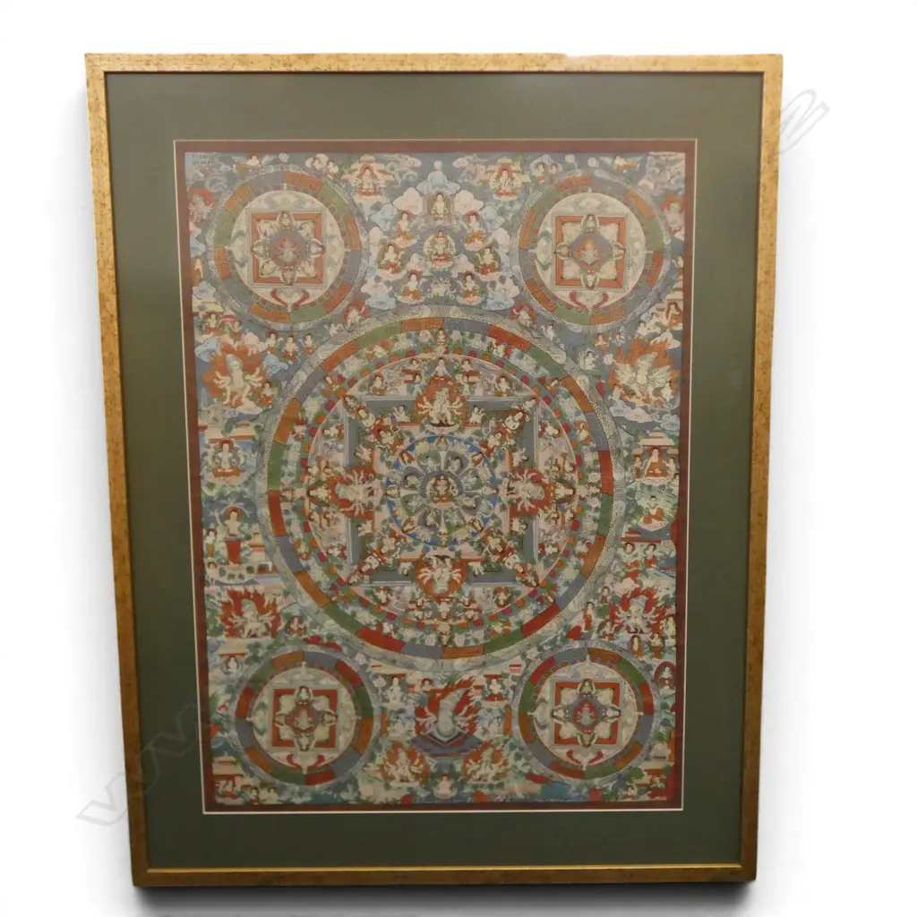 TIBETAN MANDALA 735x540mm Image 1++