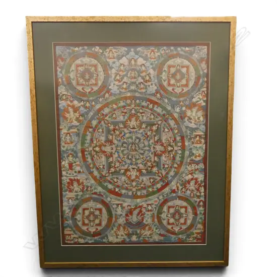 TIBETAN MANDALA 735x540mm