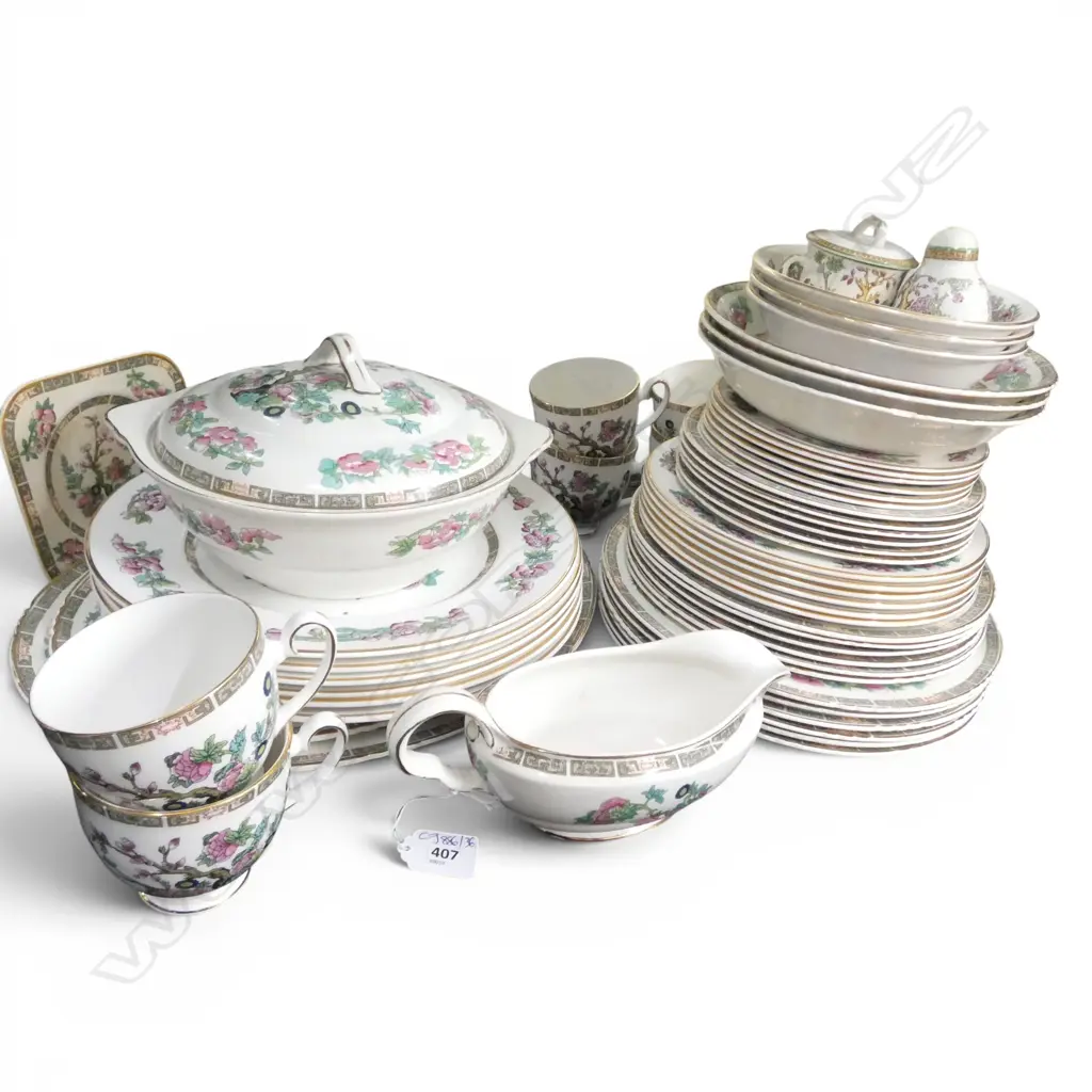 INDIA TREE PART DINNER SET; JOHN MADDOCK / ROYAL GRAFTON Image 1++