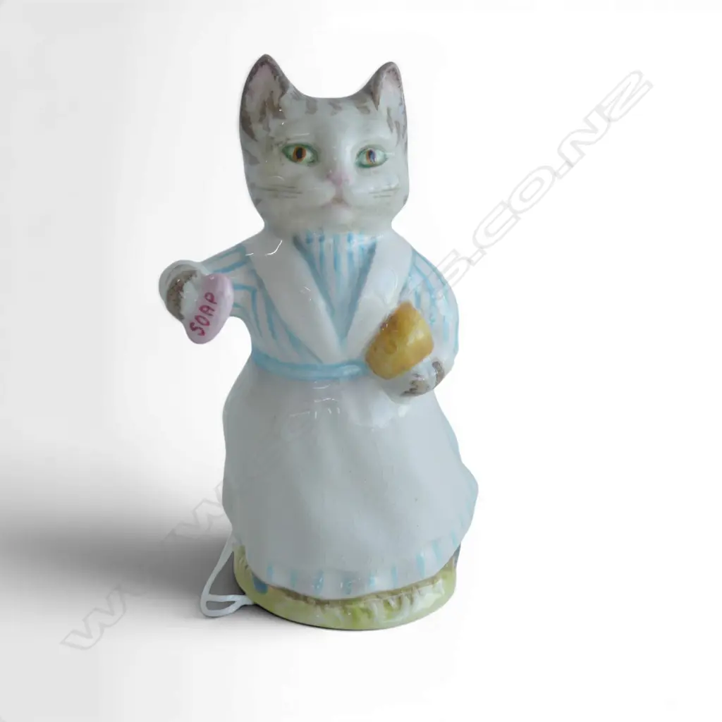 BESWICK BEATRIX POTTER; TABITHA TWITCHIT, GOLD BACKSTAMP H.90mm Image 1++