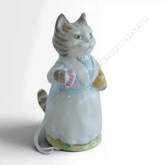 BESWICK BEATRIX POTTER; TABITHA TWITCHIT, GOLD BACKSTAMP H.90mm