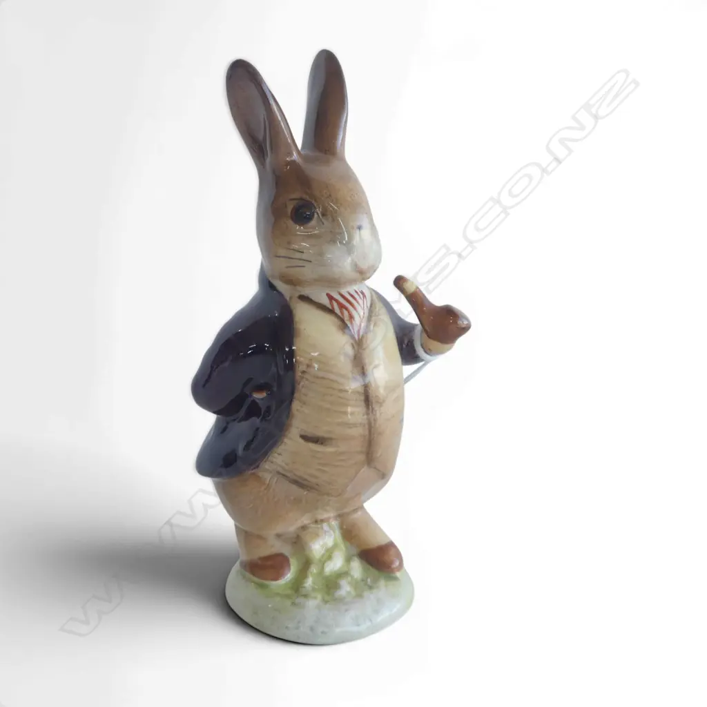 BESWICK BEATRIX POTTER; MR BENJAMIN BUNNY, GOLD BACKSTAMP H.110mm Image 1++