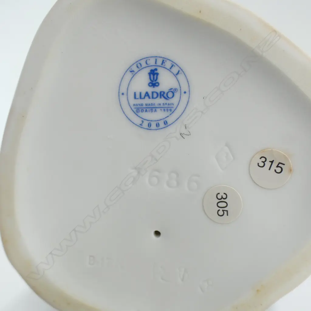 LLADRO PALS FOREVER, 2 PCS on STAND, H240mm Image 1++