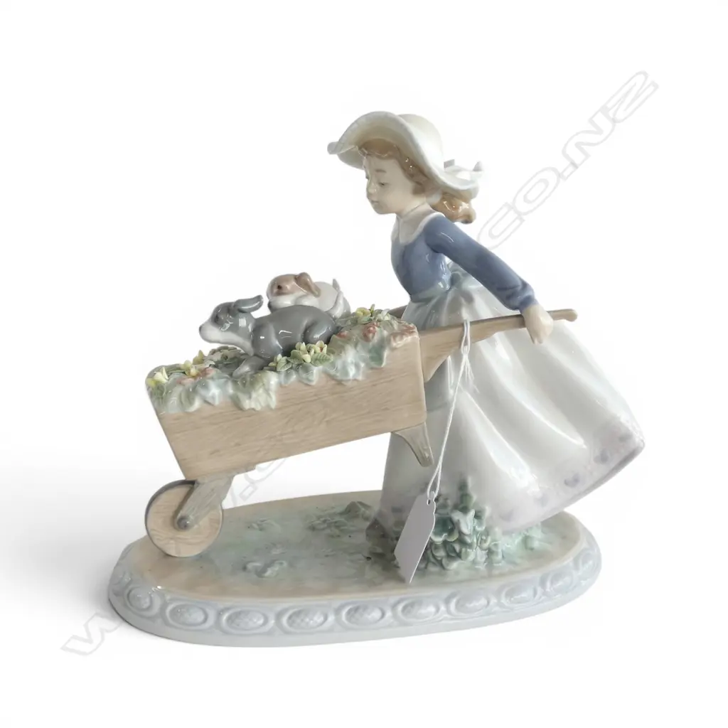 LLADRO BARROW of FUN, H.200x220x110mm Image 1++