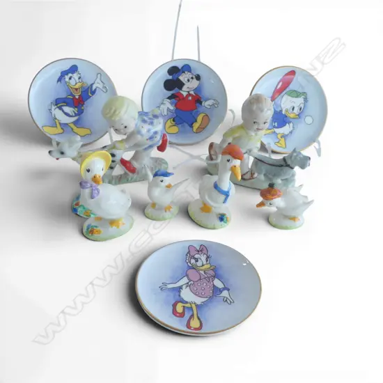10 PCES CHINA INCL. 2 WADE MABEL LUCIE ATTWELL ETC
