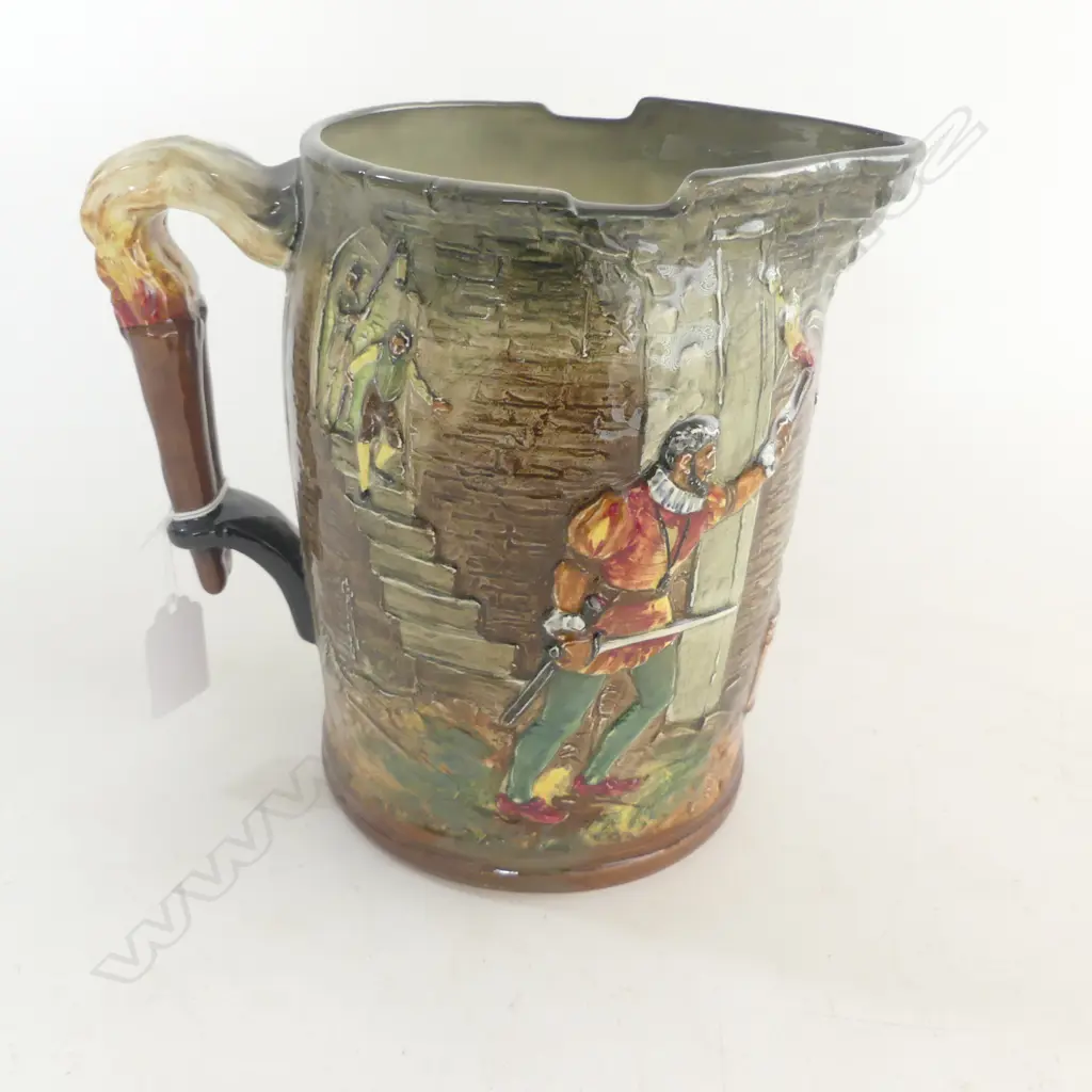 ROYAL DOULTON GUY FAWKES JUG H190MM Image 1++