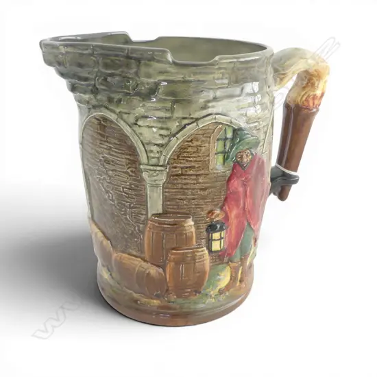 ROYAL DOULTON GUY FAWKES JUG H190MM