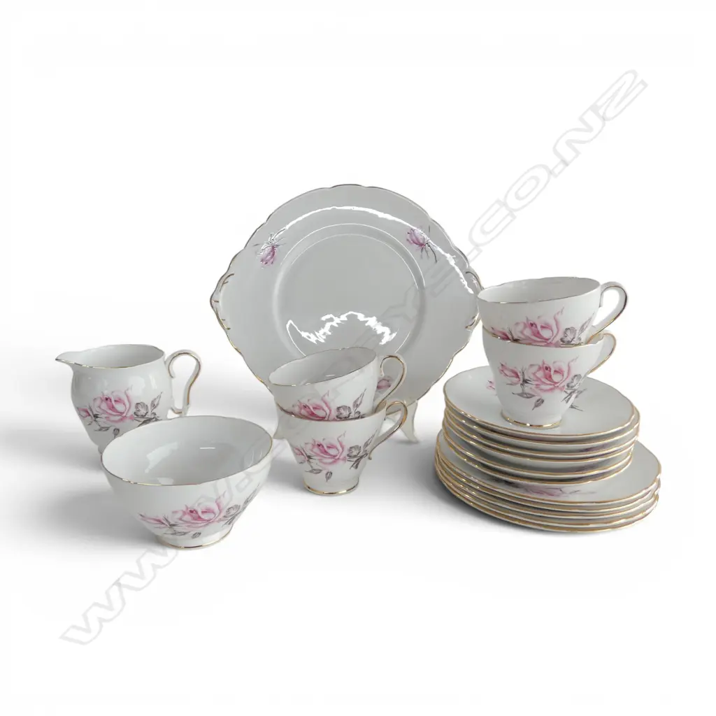 18 PCE SALISBURY TEA SET Image 1++