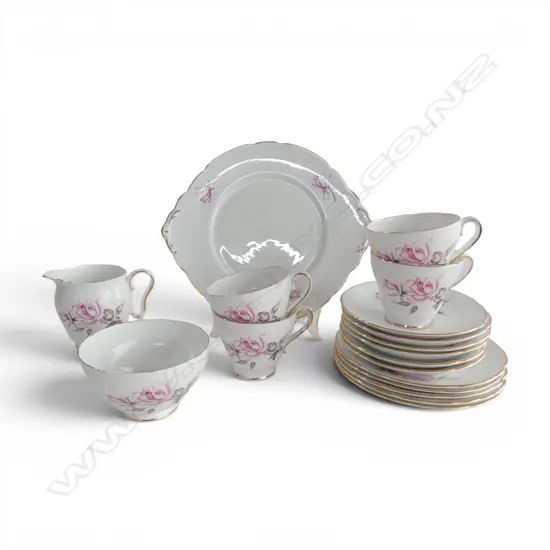 18 PCE SALISBURY TEA SET