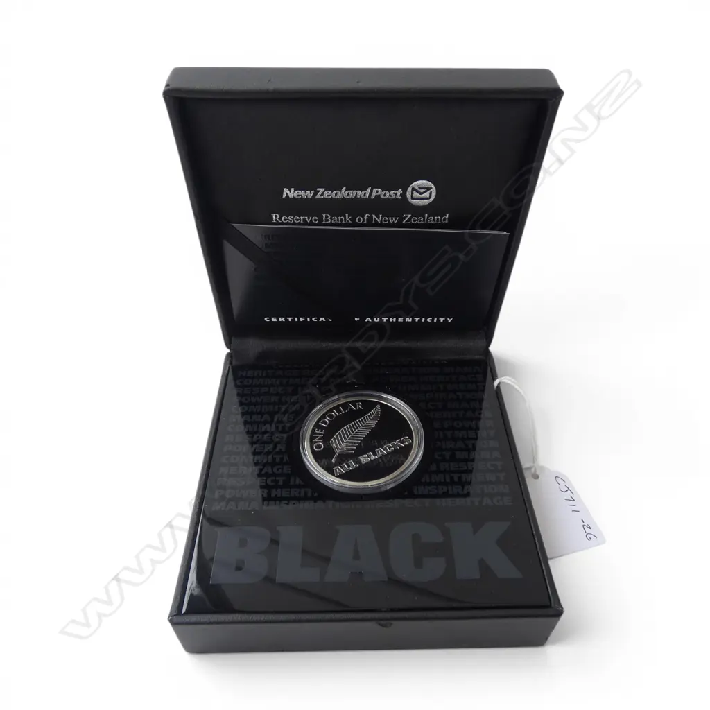 .999 SILVER NZ ALL BLACKS COIN 1OZ Image 1++