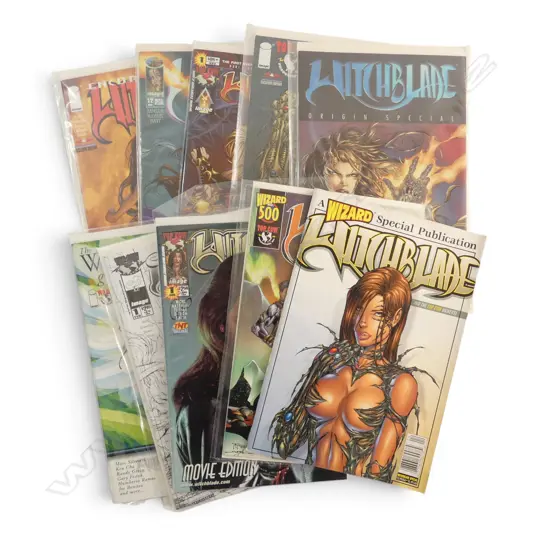 10 WITCHBLADE COMICS