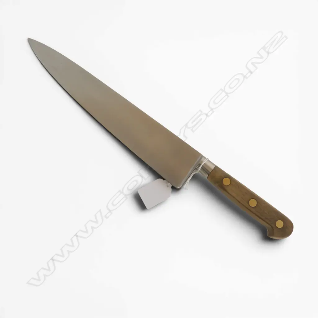 LARGE SABATIER CHEFS KNIFE MADE IN FRANCE L375MM Image 1++