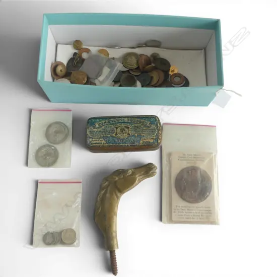 ASST. COINS, MEDALS ETC