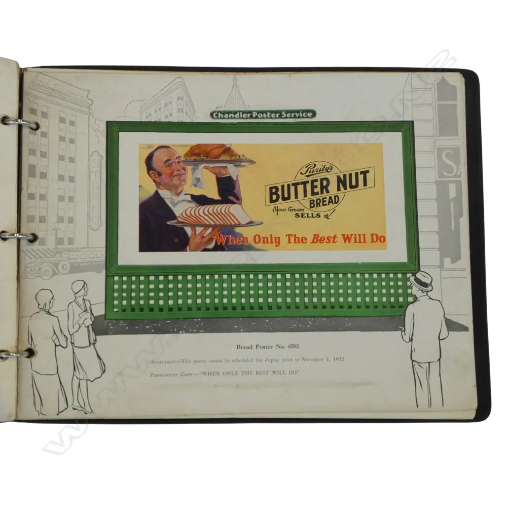 1930s CHANDLER & CO. DOMINION POSTER SERVICE CATALOGUE ALBUM Image 1++
