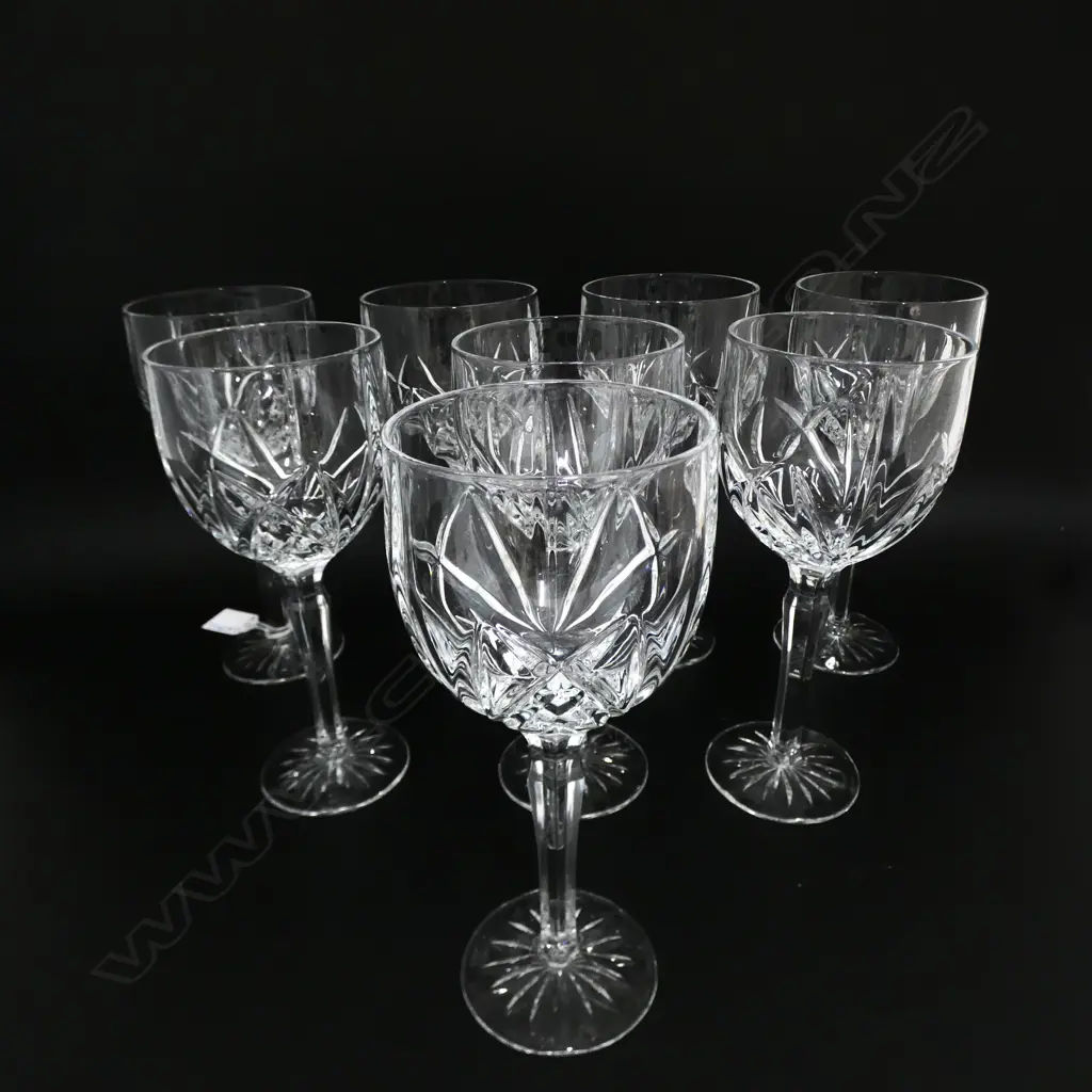 8 MARQUIS BY WATERFORD WINE GLASSES H.215mm Image 1++