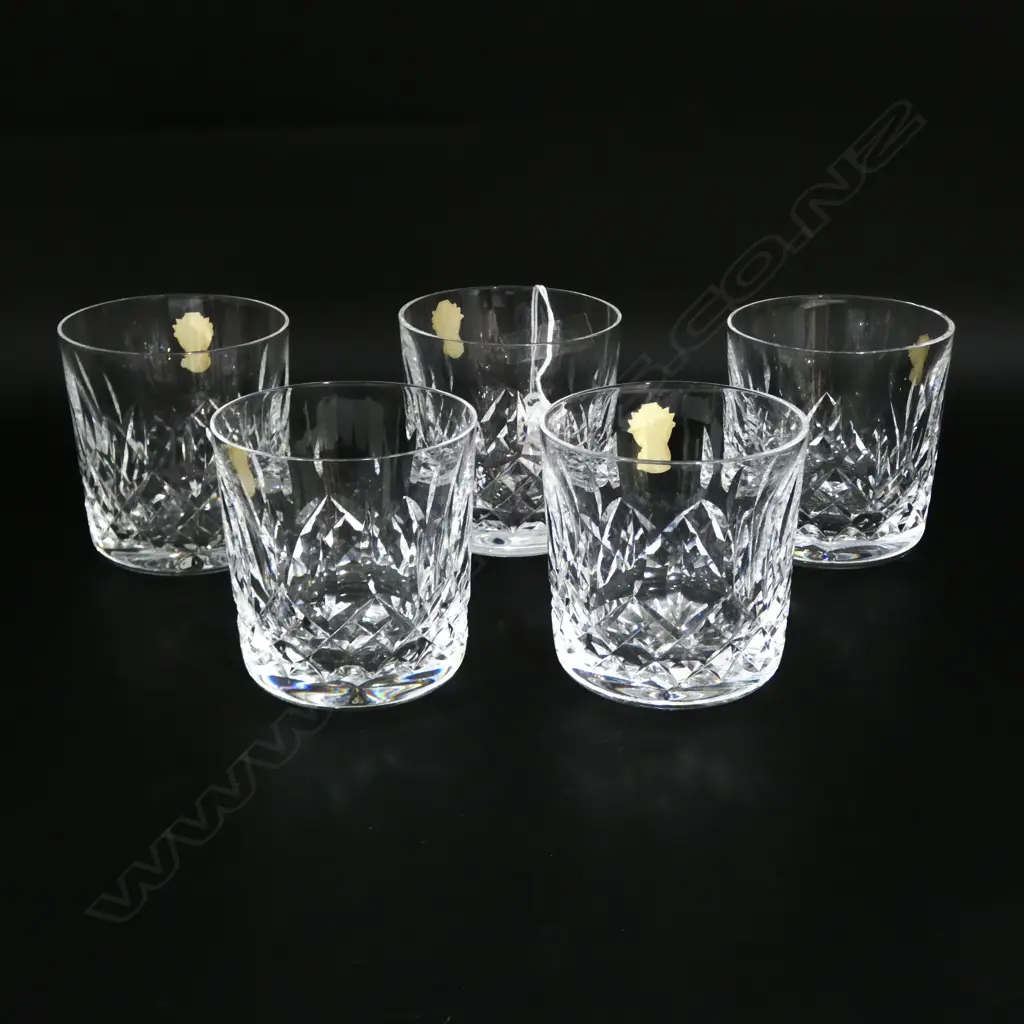 5 WATERFORD CRYSTAL GLASSES  Image 1++