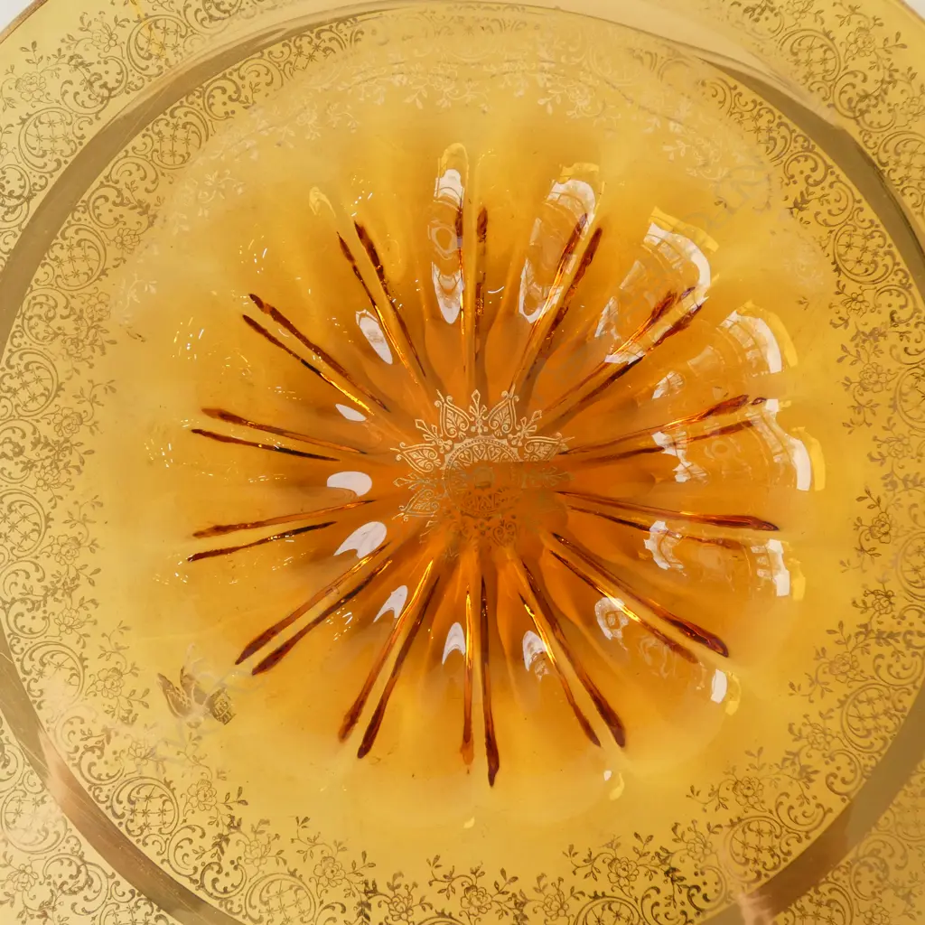 VENETIAN ART GLASS BOWL 315mm dia Image 1++