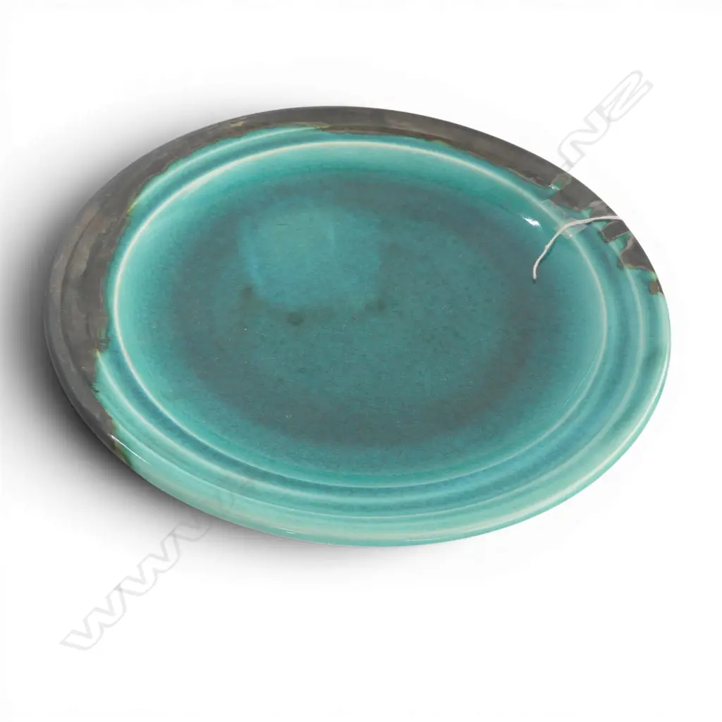 PAUL WINSPEAR STUDIO POTTERY PLATTER Dia.285mm Image 1++