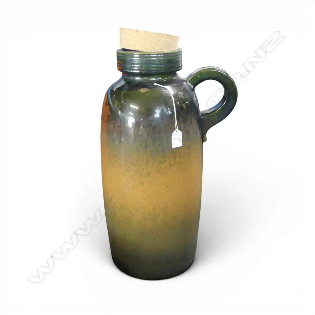 X LRG WEST GERMAN CORKED VASE, H.530mm Image 1++