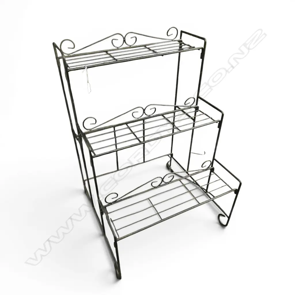 Metal tiered plant stand H.880mm Image 1++