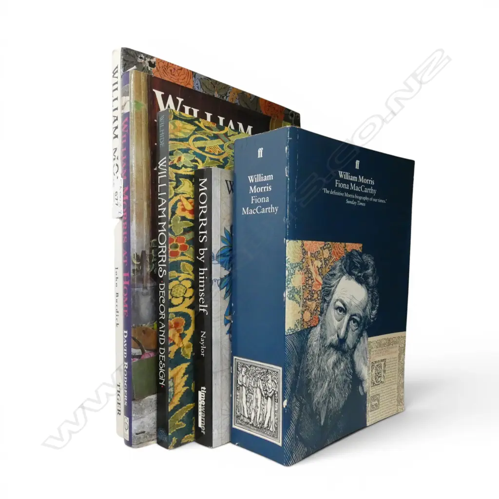 5 WILLIAM MORRIS REFERENCE/BIOGRAPHY BOOKS Image 1++