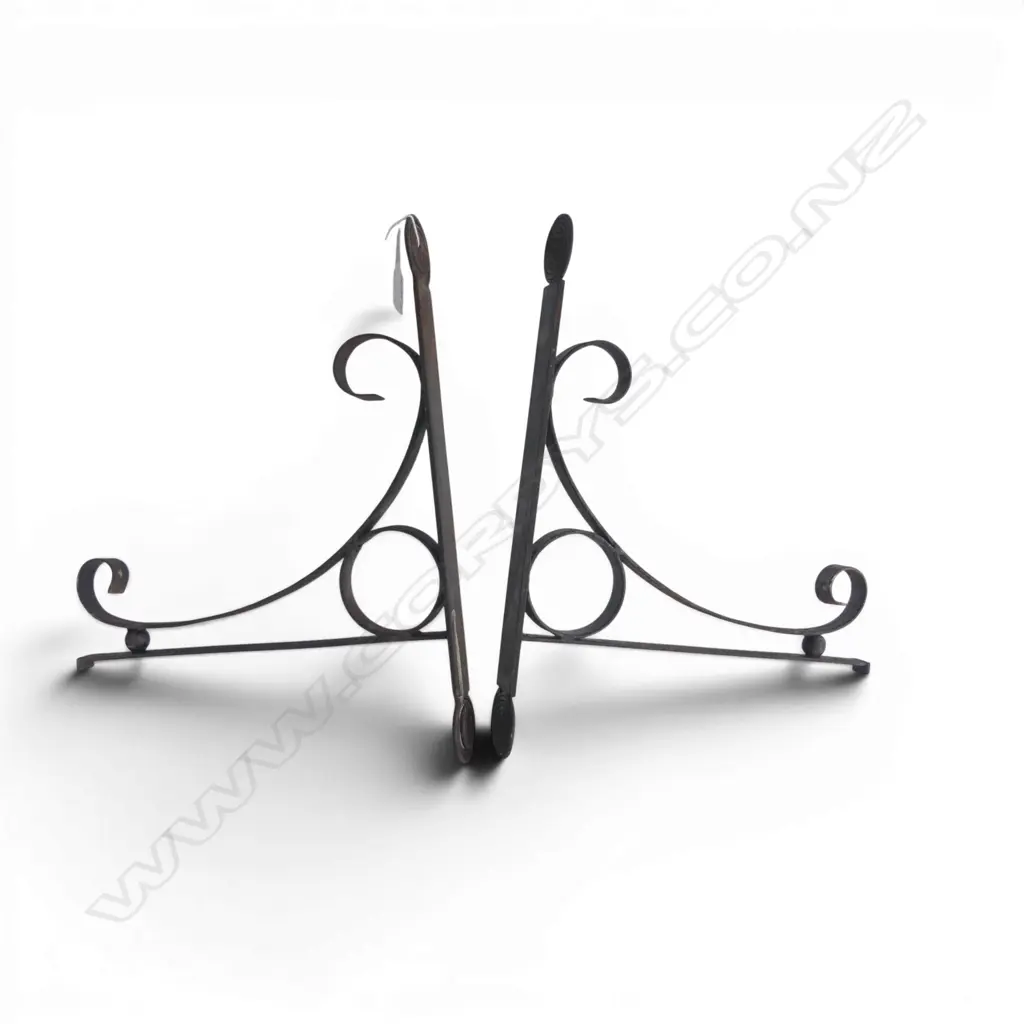 2 METAL BRACKETS H.400mm Image 1++
