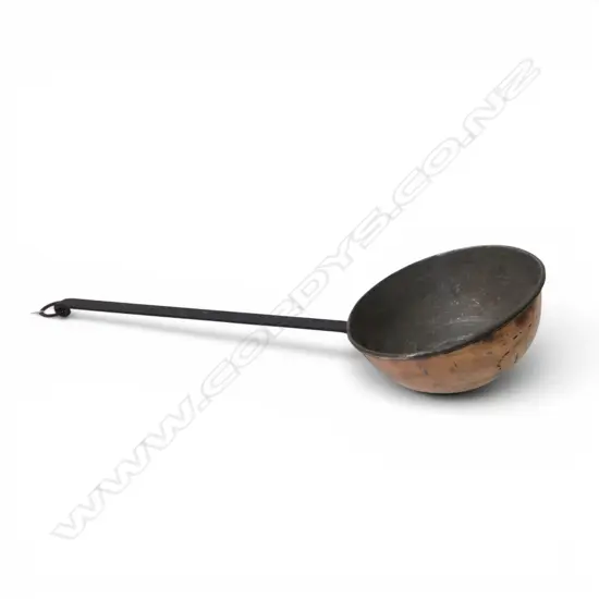 Copper ladle L.520mm