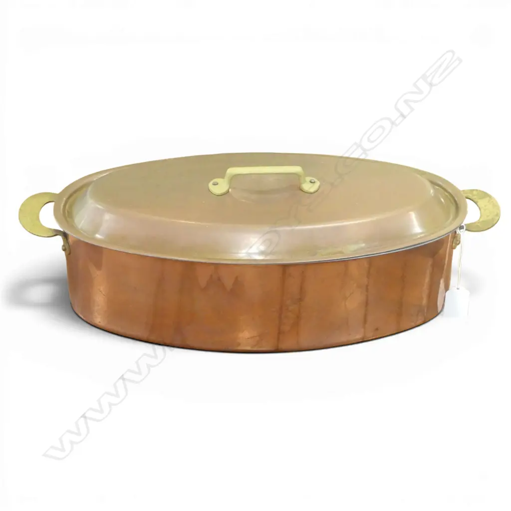 COPPER FISH POACHING PAN W.485mm Image 1++