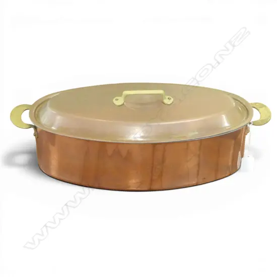 COPPER FISH POACHING PAN W.485mm