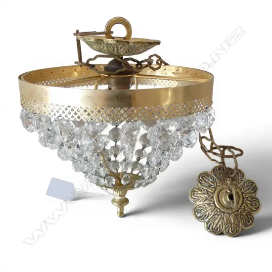 SMALL BASKET CHANDELIER H.250mm