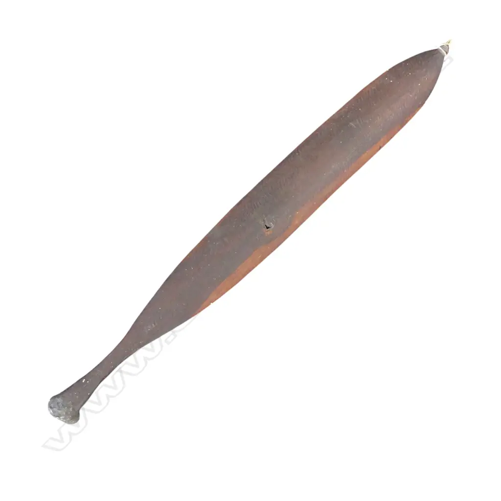 OLD ABORIGINAL WOOMERA SPEAR THROWER L.730mm Image 1++