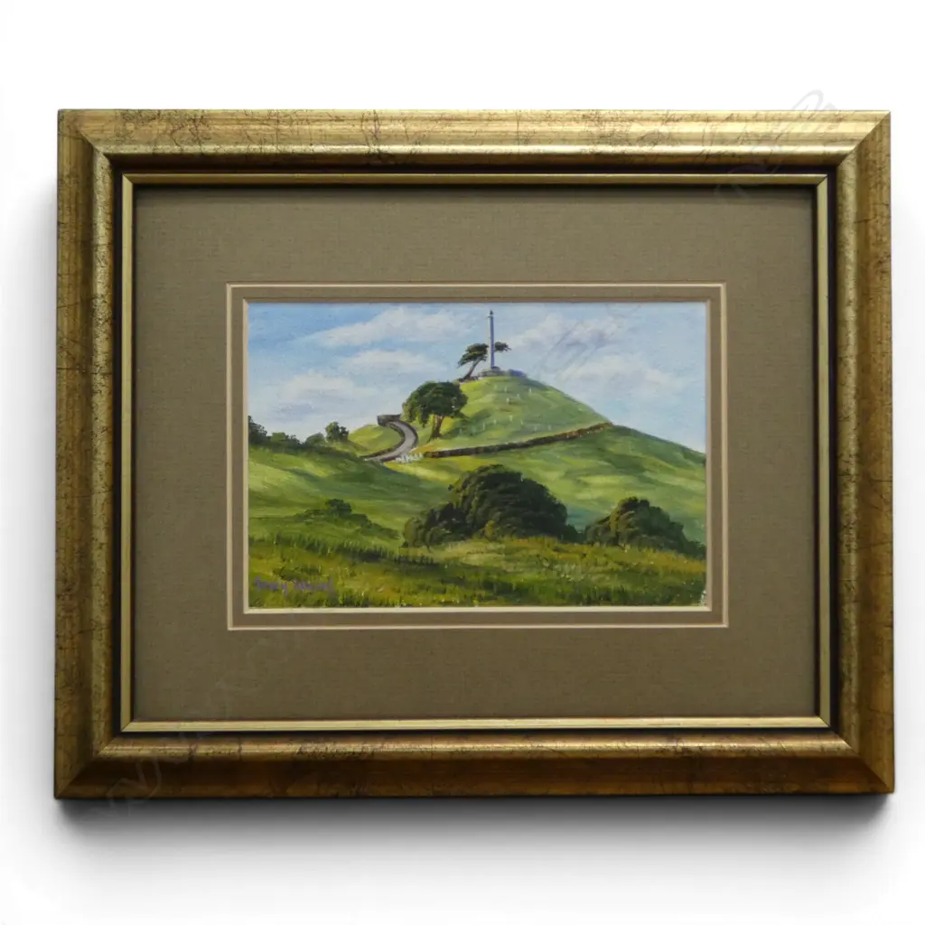 TONY ROCHE, ONE TRILL HILL, OIL ON BOARD, 95x145mm Image 1++