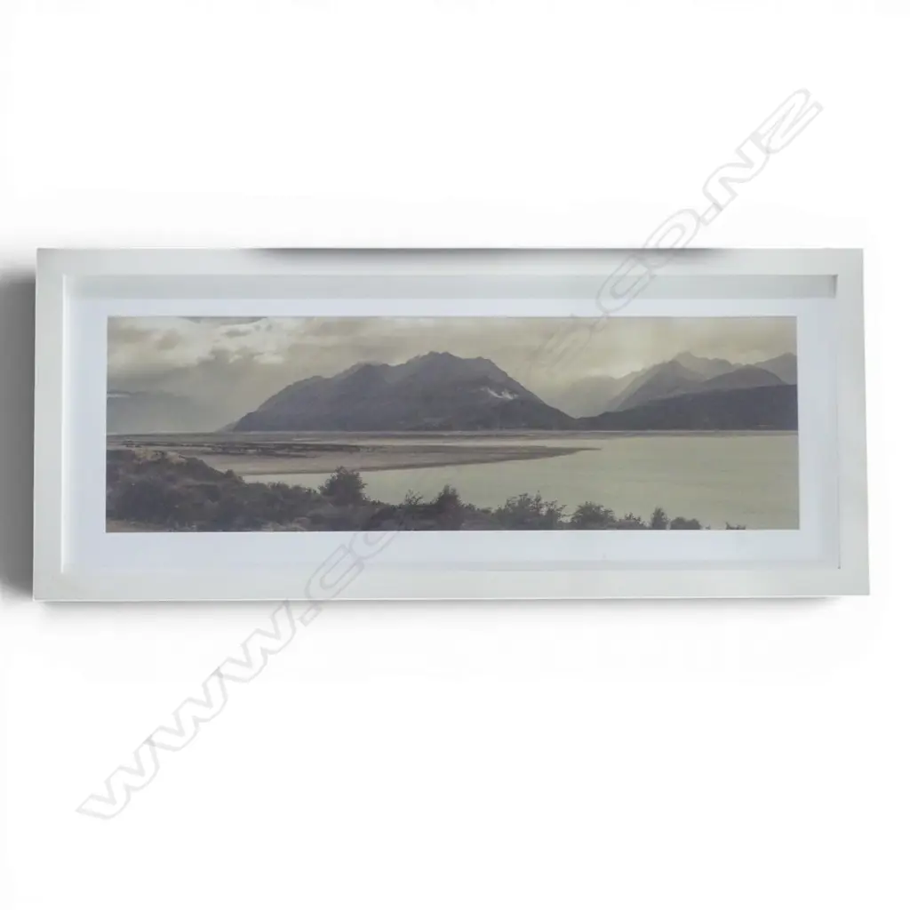 CHRIS BURKS, SOUTH ISLAND, PHOTOGRAPH, SIGNED, 360x1160mm Image 1++