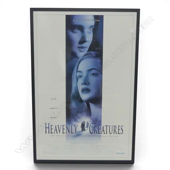 HEAVENLY CREATURES FRAMED MOVIE POSTER 1994 WINGNUT FILMS 1020 X 680MM
