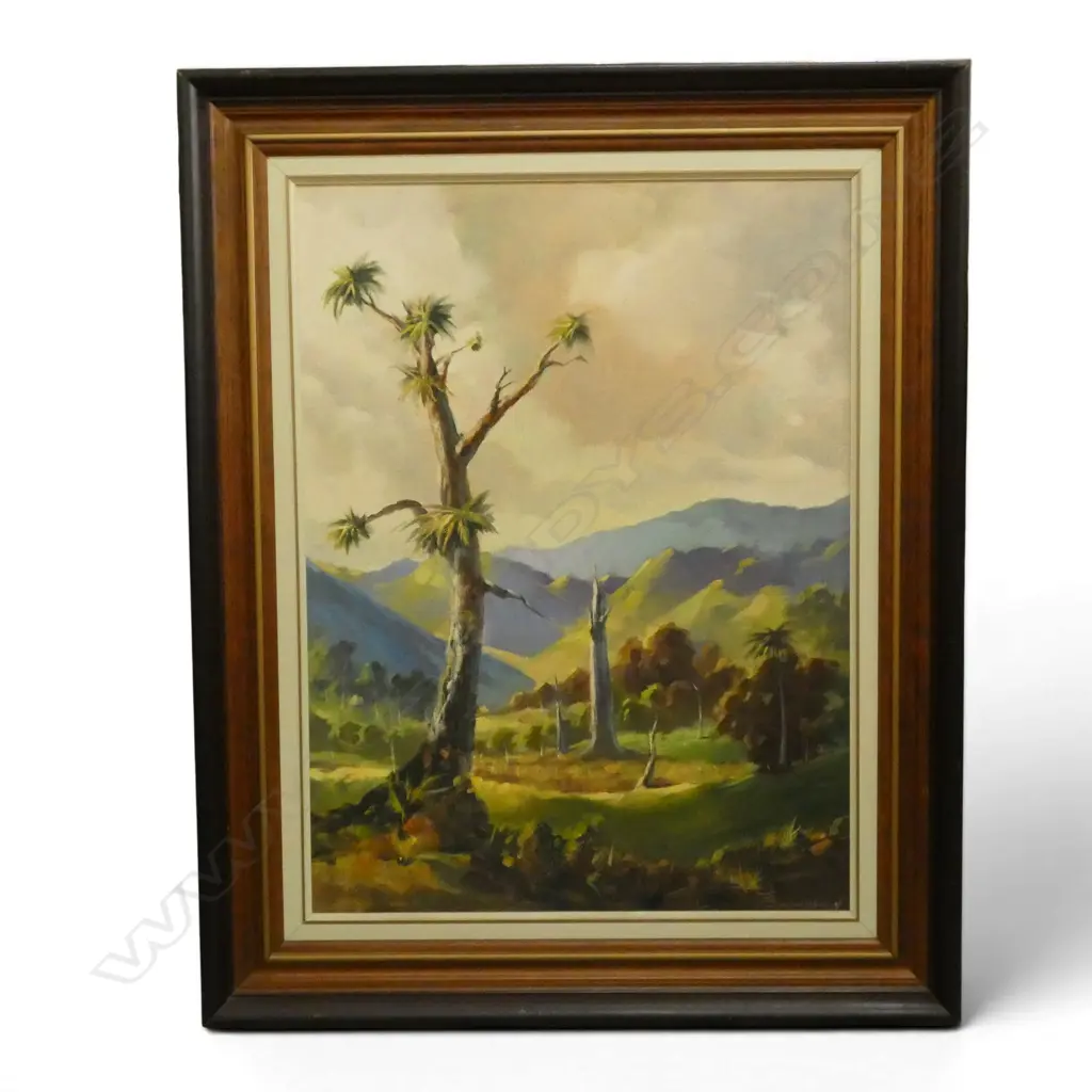 HEINZ BOEHKNE OIL ON BOARD ‘THE CENTENNIALS OF KING COUNTRY’ 600X400MM Image 1++
