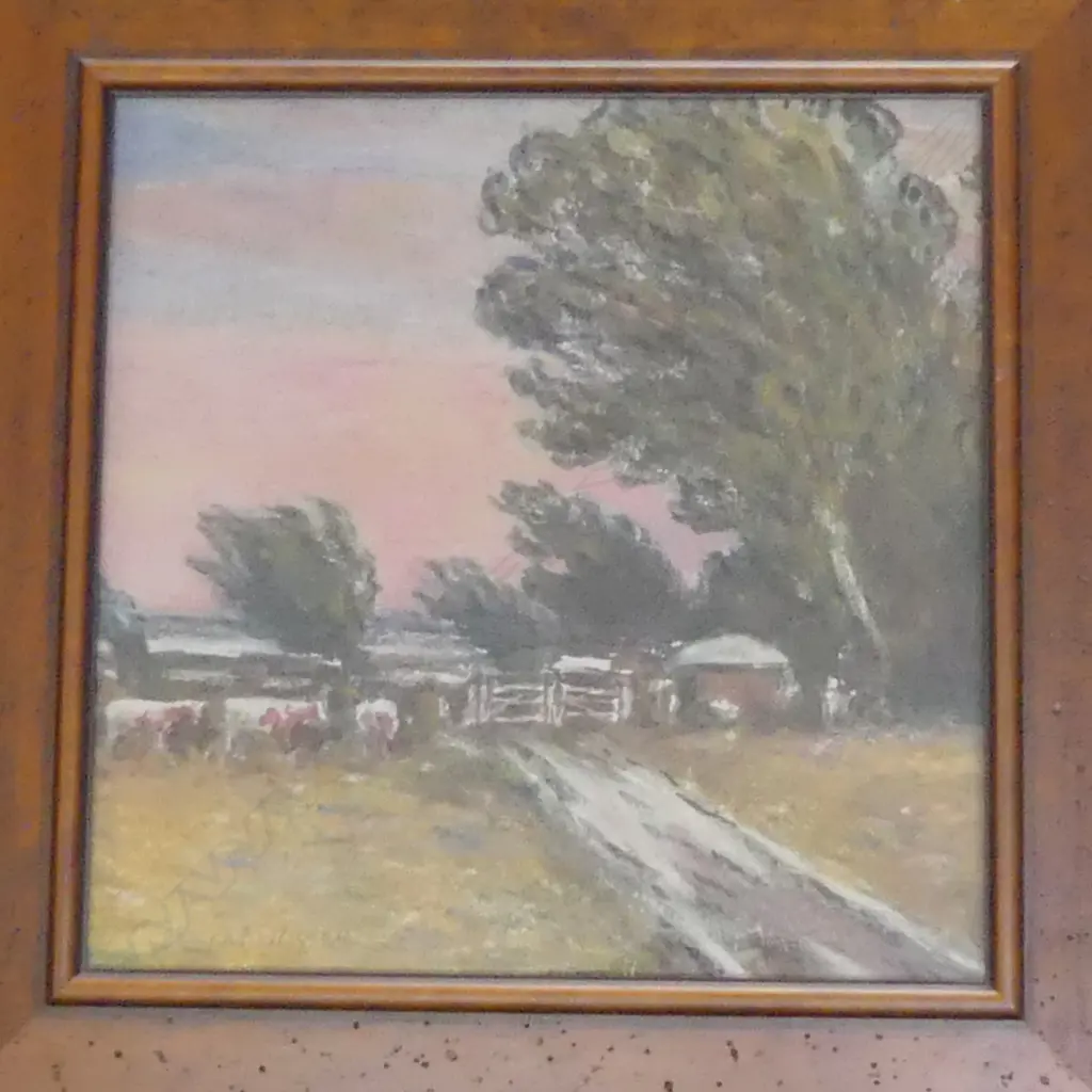 2 T. F. GALLAGHER WCs 'THE FARM GATE' & 'PACIFIC MEETING' 400x400mm Image 1++