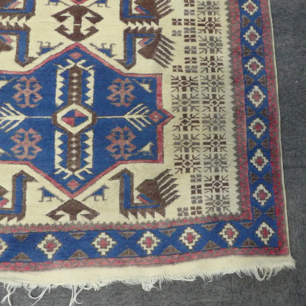 HAND KNOTTED ALL WOOL RUG 1720x1000mm Image 1++