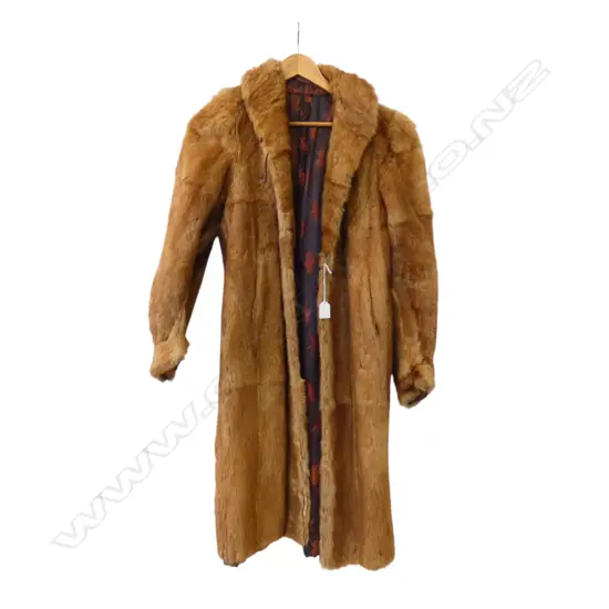 FOX FUR COAT 