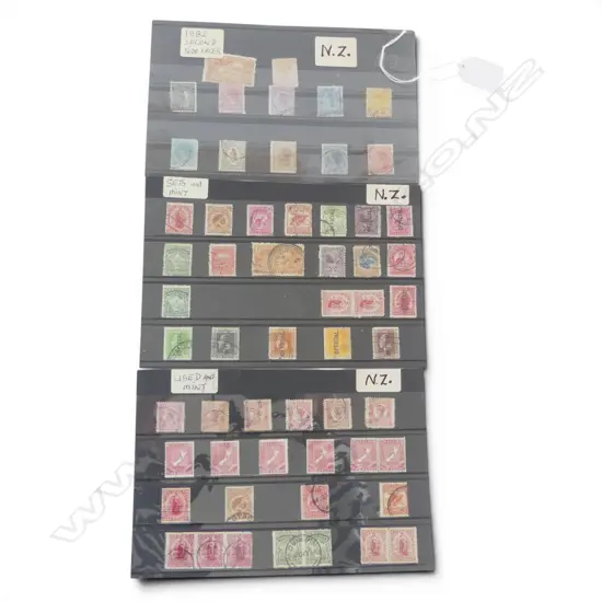 3 NZ STAMP 1/2 SHEETS