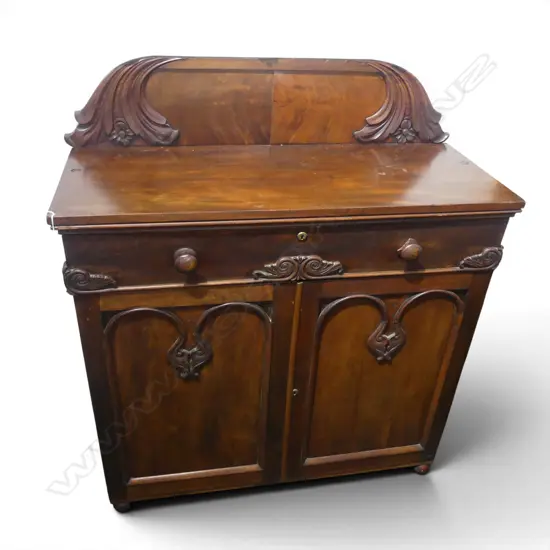 VICTORIAN MAHOGANY SECRETAIRE