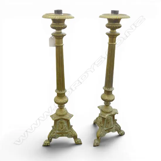 PR BRASS CANDLESTICKS H.510mm