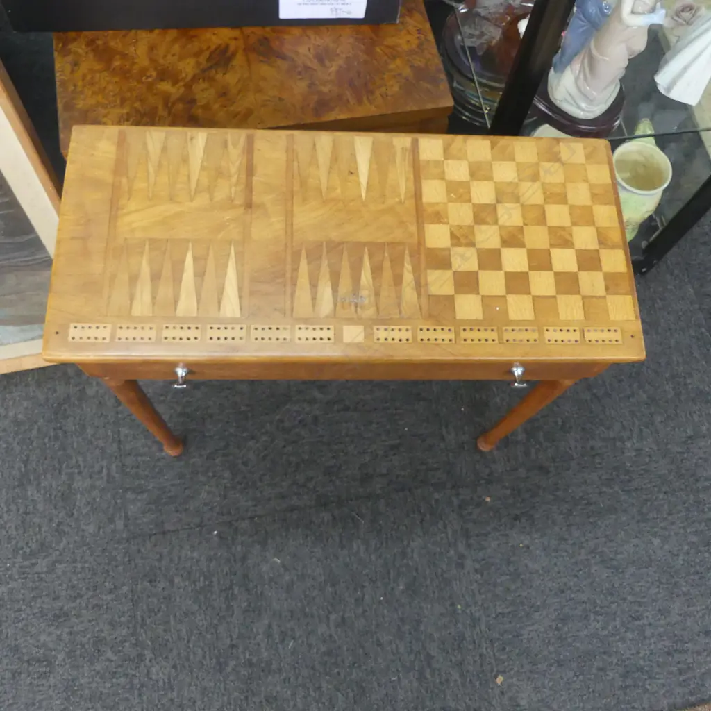 INLAID GAMES TABLE W.530mm Image 1++