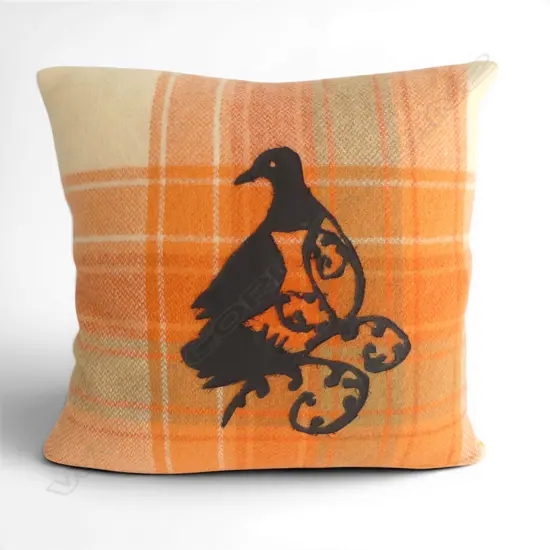VINTAGE NZ CUSHION WITH FEATHER INNER, 420 X 420MM