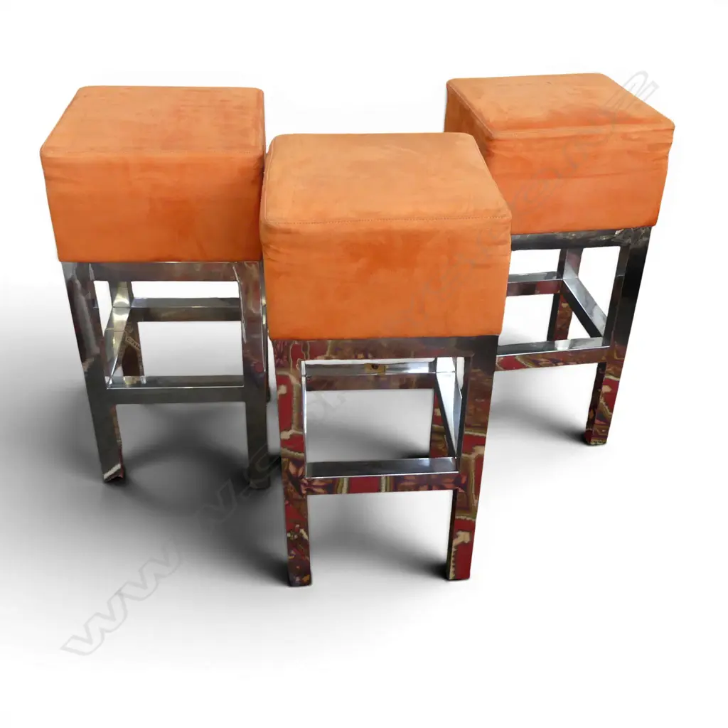 3 KITCHEN STOOLS 350x350x750mm Image 1++